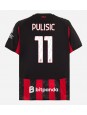 AC Milan Christian Pulisic #11 Replika Hemmakläder 2025-26 Kortärmad